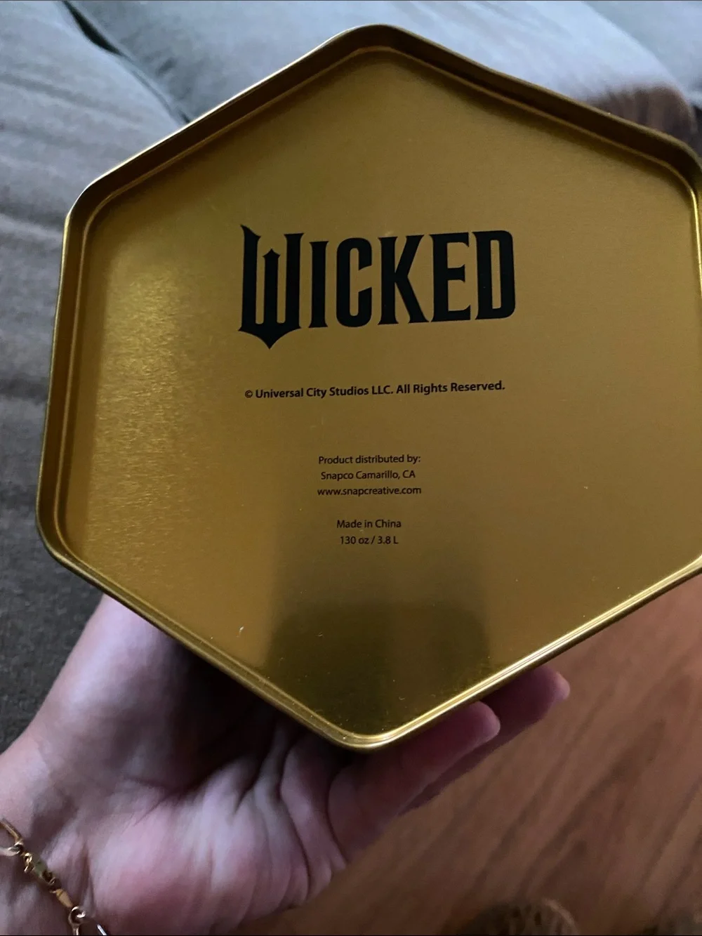 Wicked, popcorn container